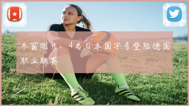 冬窗刚开，4名日本国字号登陆德国职业联赛